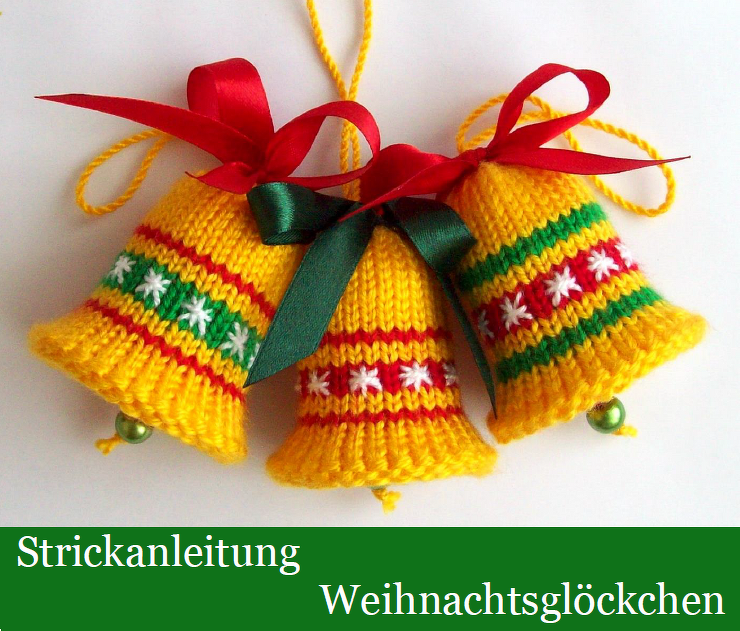 088DE Strickanleitung Weihnachtsglöckchen - PDF Zabelina CP