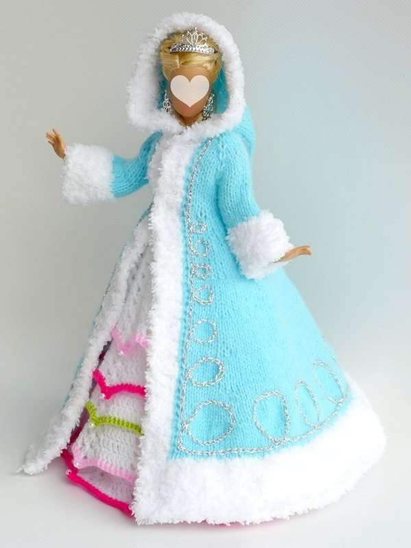 Strickanleitung "Der Mantel der Eisprinzessin"