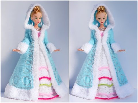 Strickanleitung "Der Mantel der Eisprinzessin"