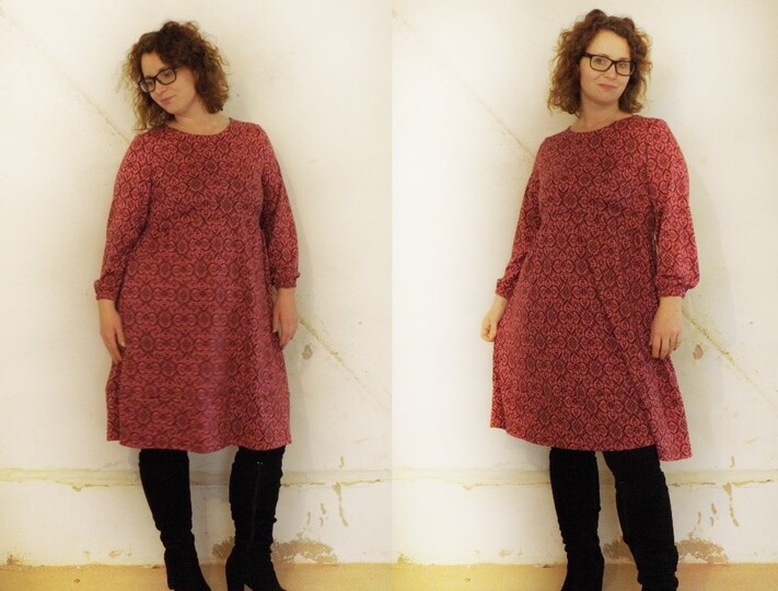 Ebook Schnittmuster und Nähanleitung Kleid Damen Große Maje Gr. 32 - 48