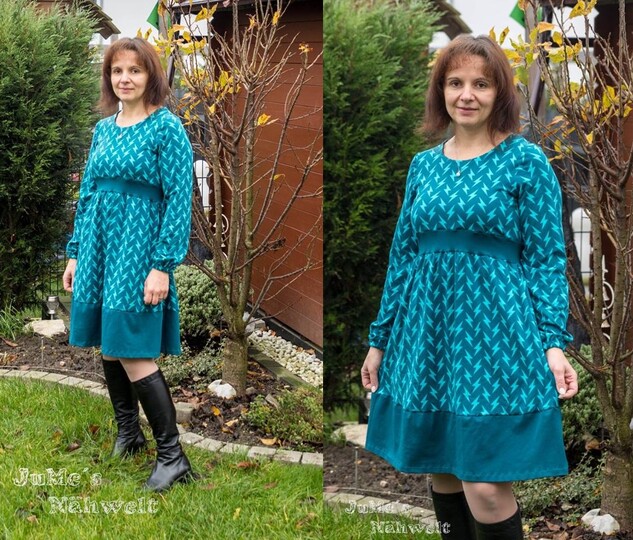 Ebook Schnittmuster und Nähanleitung Kleid Damen Große Maje Gr. 32 - 48