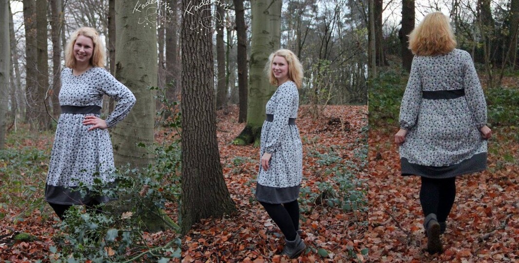 Ebook Schnittmuster und Nähanleitung Kleid Damen Große Maje Gr. 32 - 48