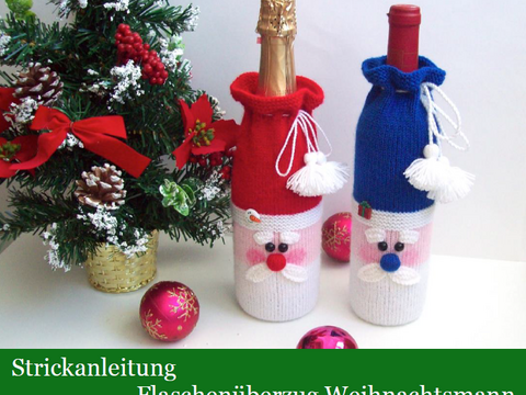 152DE Strickanleitung Flaschenüberzug - PDF Zabelina CP