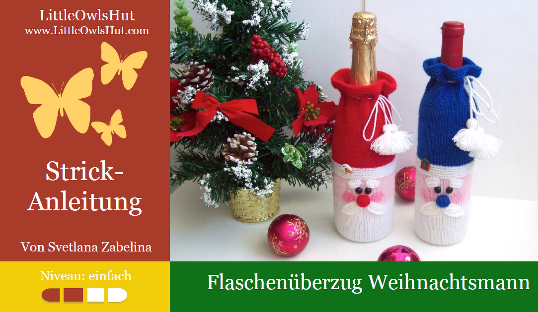 152DE Strickanleitung Flaschenüberzug - PDF Zabelina CP - Bild 2