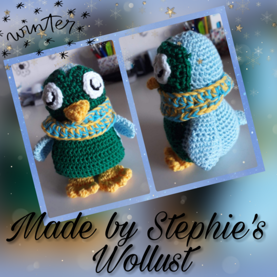 Pinguin Paru 2 in 1 Wärmekissen oder Amigurumi