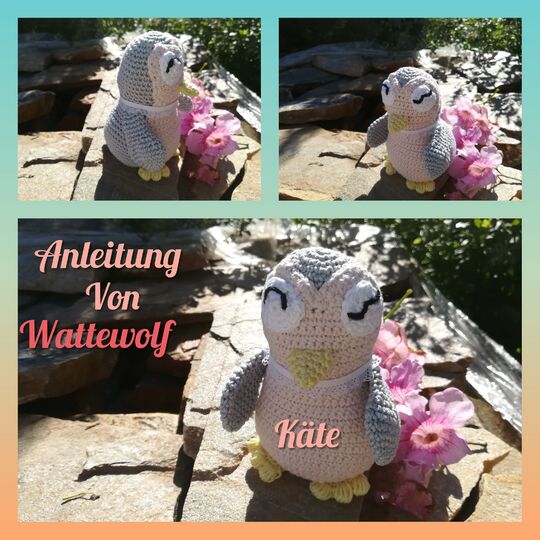 Pinguin Paru 2 in 1 Wärmekissen oder Amigurumi