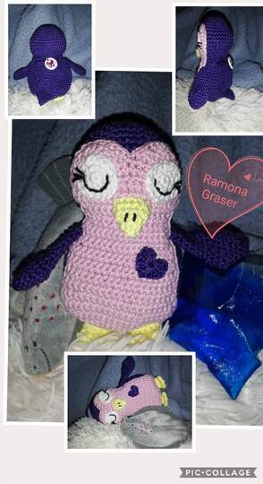 Pinguin Paru 2 in 1 Wärmekissen oder Amigurumi