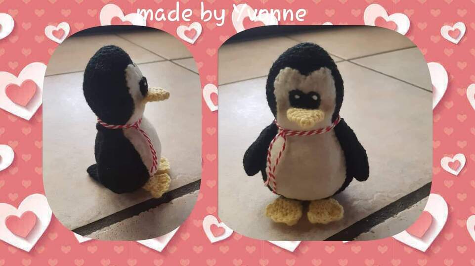 Pinguin Paru 2 in 1 Wärmekissen oder Amigurumi