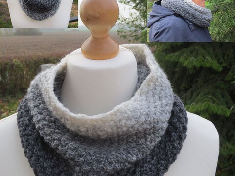 Strickanleitung Loop & Stirnband 2Boxes