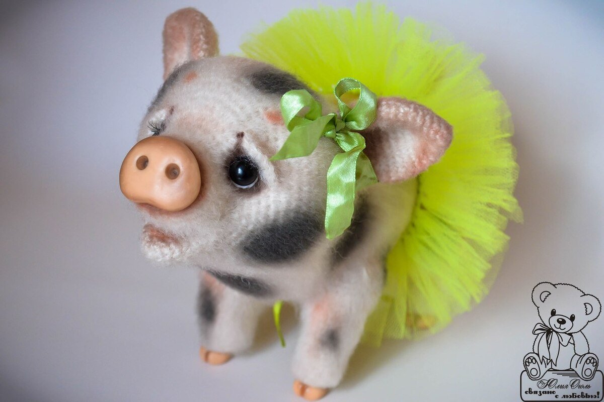 210DE Häkelanleitung Ferkel - Amigurumi PDF Ogol CP - Bild 2