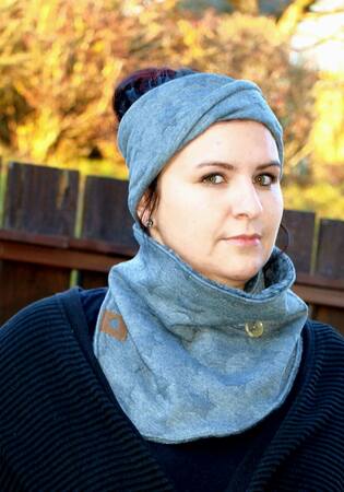 Weicher Damen-Schal Für Herbst & Winter – Übergroß, 188x94 Cm, In Neongrün & Dunkelblau