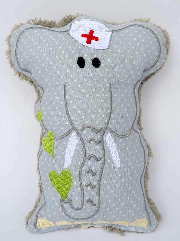 ITH Stickdatei Tröstefant 13x18cm - Bild 3
