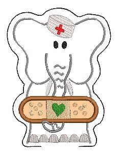 ITH Stickdatei Tröstefant 13x18cm - Bild 5