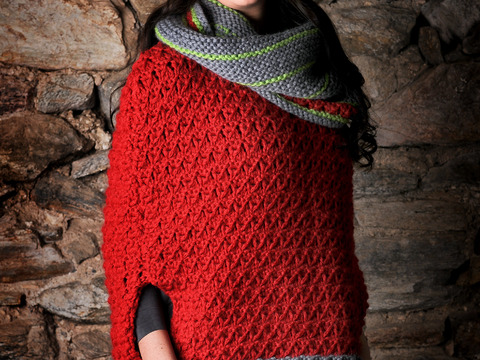 Mütze und Loop Kombi