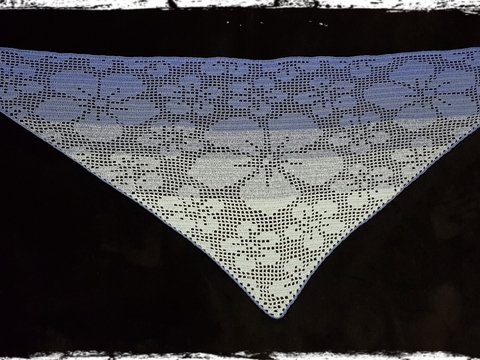 Motivtuch "Vergissmeinnicht"