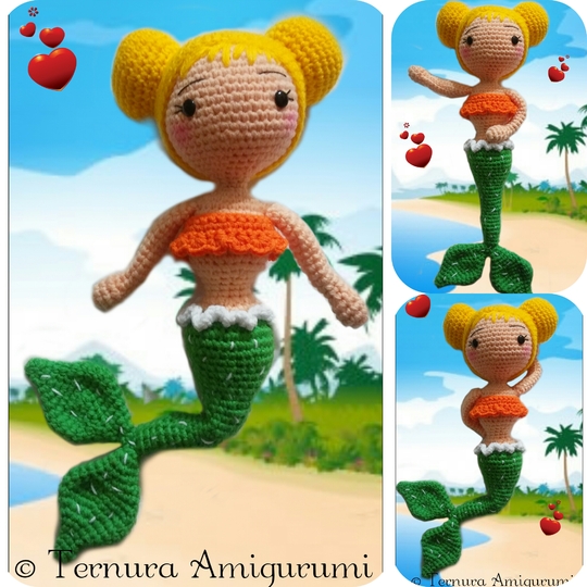 Crochet pattern for Lissa and Floppy 38cm!! PDF english-deutsch-dutch ternura amigurumi