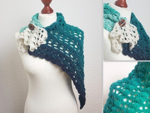 "Oh wie schön!" Häkelanleitung Drachenschwanz mit schönem Muster