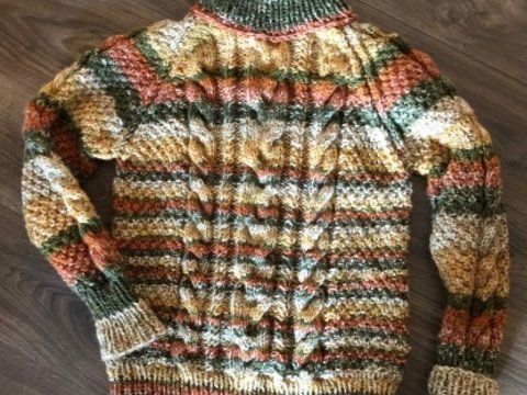 Pullover "Wintertraum" 36/38 und 40/42 schnell gestrickt