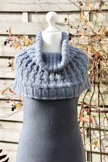 Schulterwärmer „Malin“, Strickanleitung auch für Anfänger, Größe S – XXL