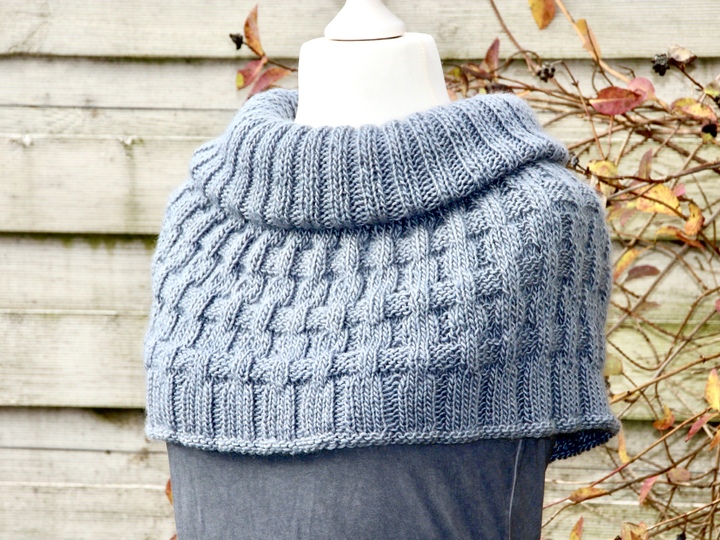 Schulterwärmer „Malin“, Strickanleitung auch für Anfänger, Größe S – XXL