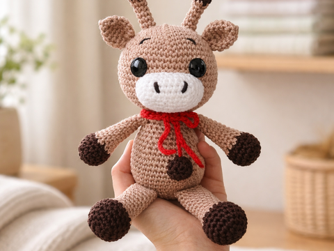 Häkelanleitung Giraffe, Amigurumi Giraffe häkeln,Giraffe häkeln Tier häkeln