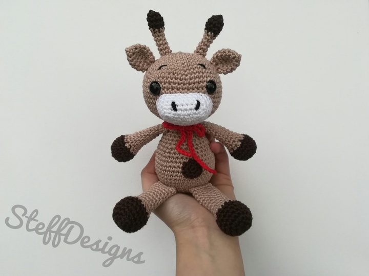 Häkelanleitung Giraffe, Amigurumi Giraffe häkeln,Giraffe häkeln Tier häkeln