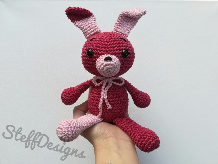 Häkelanleitung Hase, Amigurumi Hase häkeln, Hase häkeln, Kuscheltier häkeln