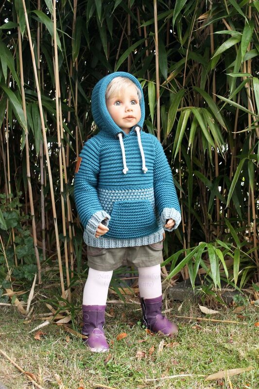 Hoodie "Casual" for adults/children (raglan), sizes 2 y. - XXL - Image 10