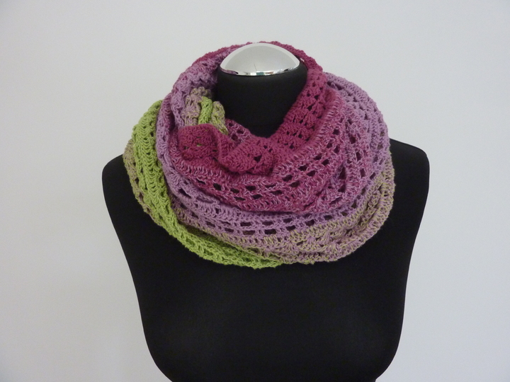 Häkelanleitung - Loop "Azalee"