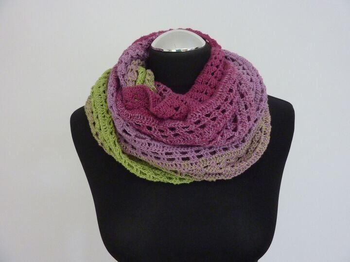 Häkelanleitung - Loop "Azalee"