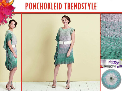 Ponchokleid Trendstyle