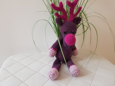 Ruby - das Rentier mit der pinken Nase