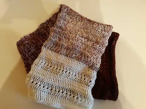 Häkelschal Tindra Winter