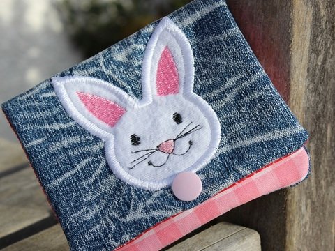 Geldbörse Hase Stickdatei ♥ 13X18 ITH