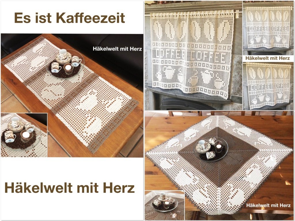 Häkeln / Sparset / Coffee