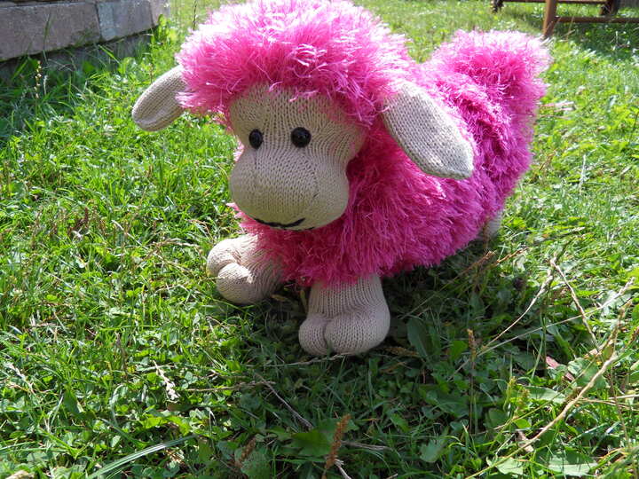 Schaf  Schmusekissen