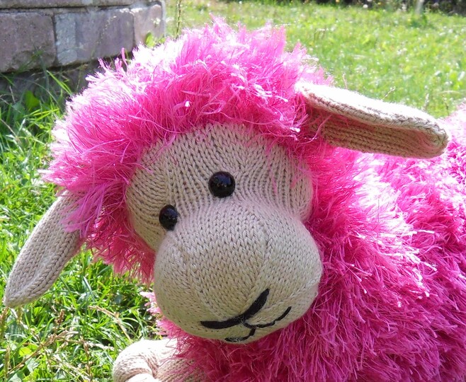 Schaf  Schmusekissen