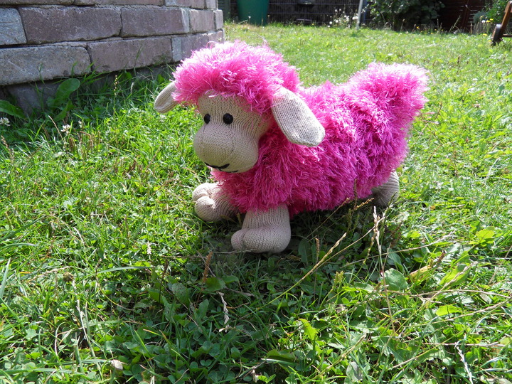 Schaf  Schmusekissen