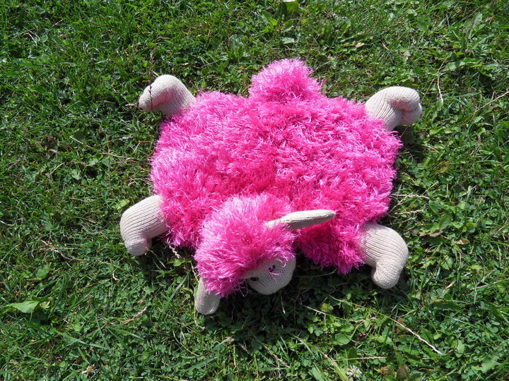 Schaf  Schmusekissen