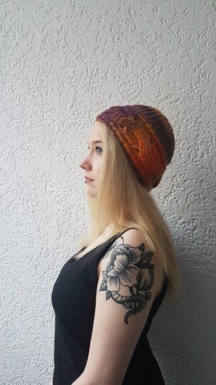 Häkelanleitung Beanie, mit Größentabelle