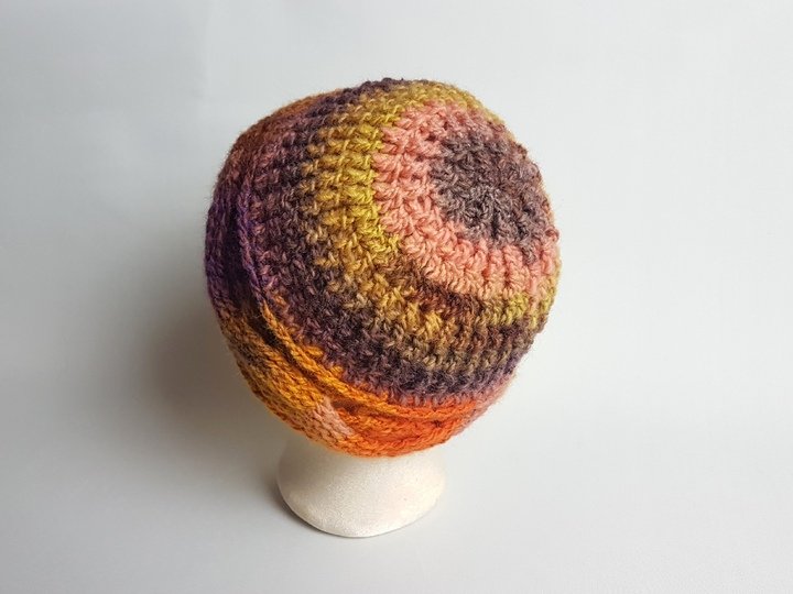 Häkelanleitung Beanie, mit Größentabelle