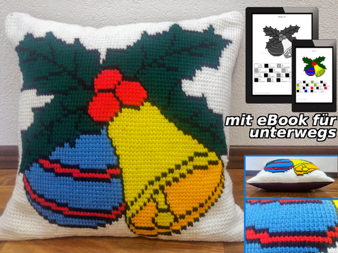 Kissenbezug - Mistelzweig