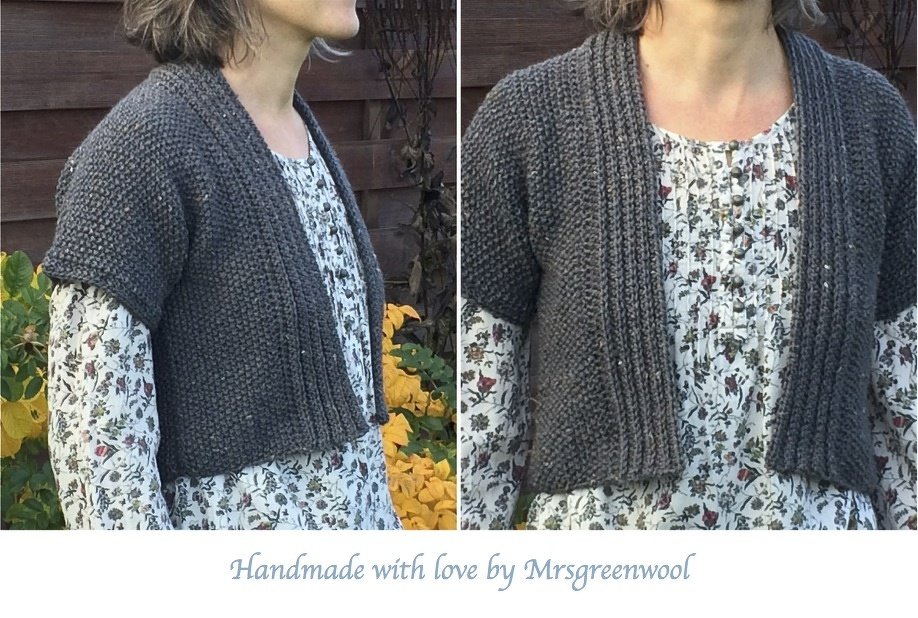 Strickanleitung für Bolero im Landhausstil