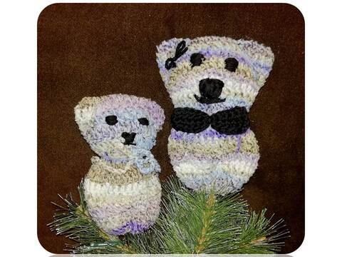 Das kleine Häkel-Bärchen SIE und ER