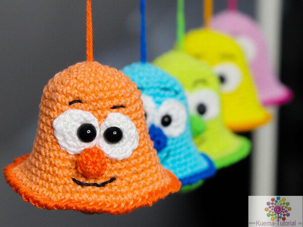 funny Bells - crochet pattern