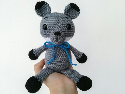Häkelanleitung Wolf Wito, Amigurumi, Wolf häkeln