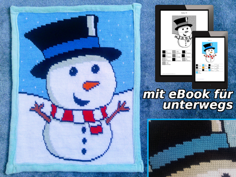 Kinderdecke - Schneemann