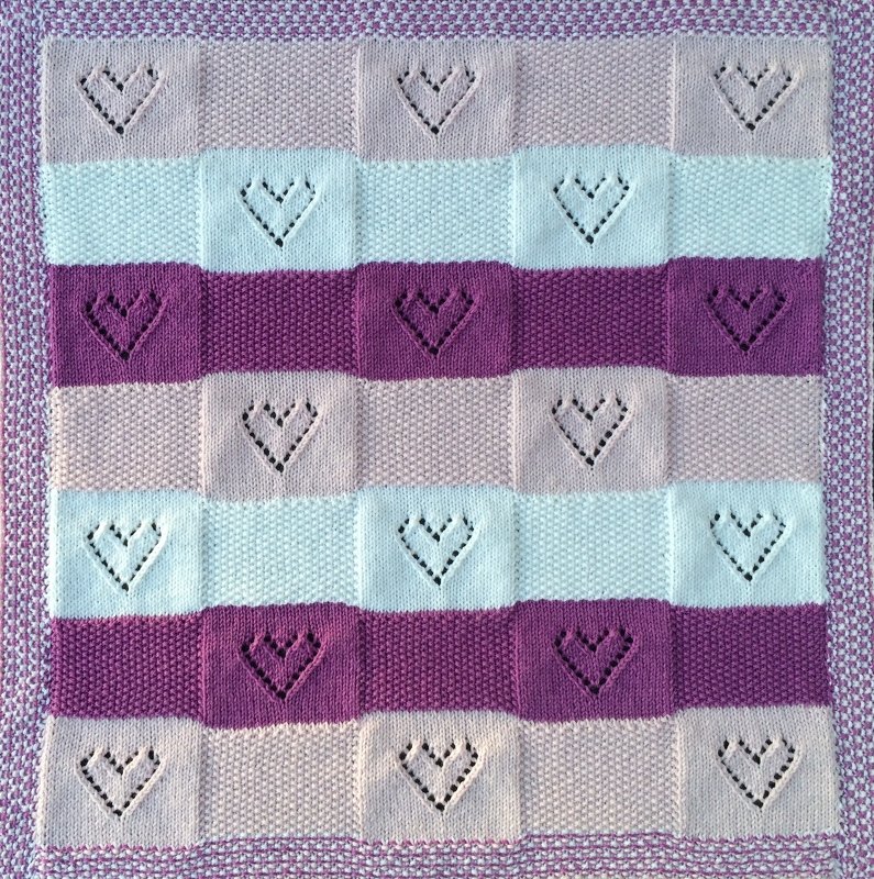 Strickanleitung für "ige" Babydecke - Bild 2