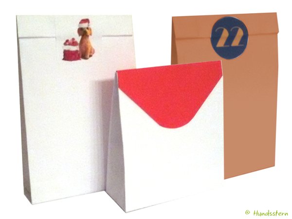 Geschenktüte aus 1 Blatt Papier DIN A4 / US Letter