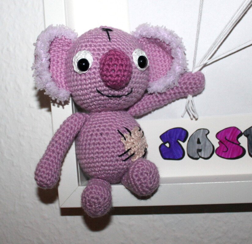 koala baby card crochet pattern english version - Image 7